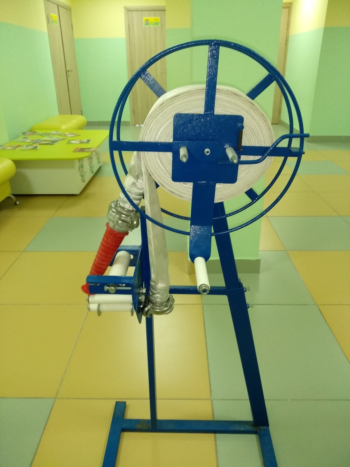 Перекатка пожарных рукавов